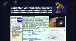 Desktop Screenshot of las-astro.org.uk